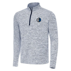 NBA - Dallas Mavericks Antigua Cause Quarter-Zip Top - Navy