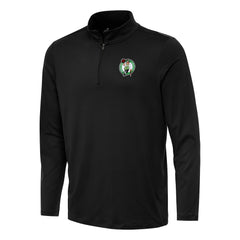 NBA - Boston Celtics Antigua Reprocess Quarter-Zip Top - Black
