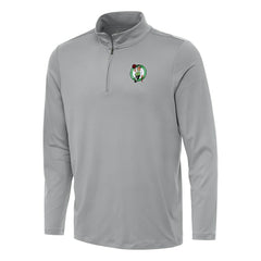 NBA - Boston Celtics Antigua Reprocess Quarter-Zip Top - Gray