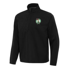 NBA - Boston Celtics Antigua Brisk Quarter-Zip Windbreaker - Black