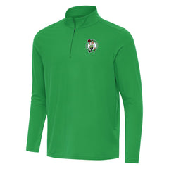 NBA - Boston Celtics Antigua Intent Quarter-Zip Top - Kelly Green