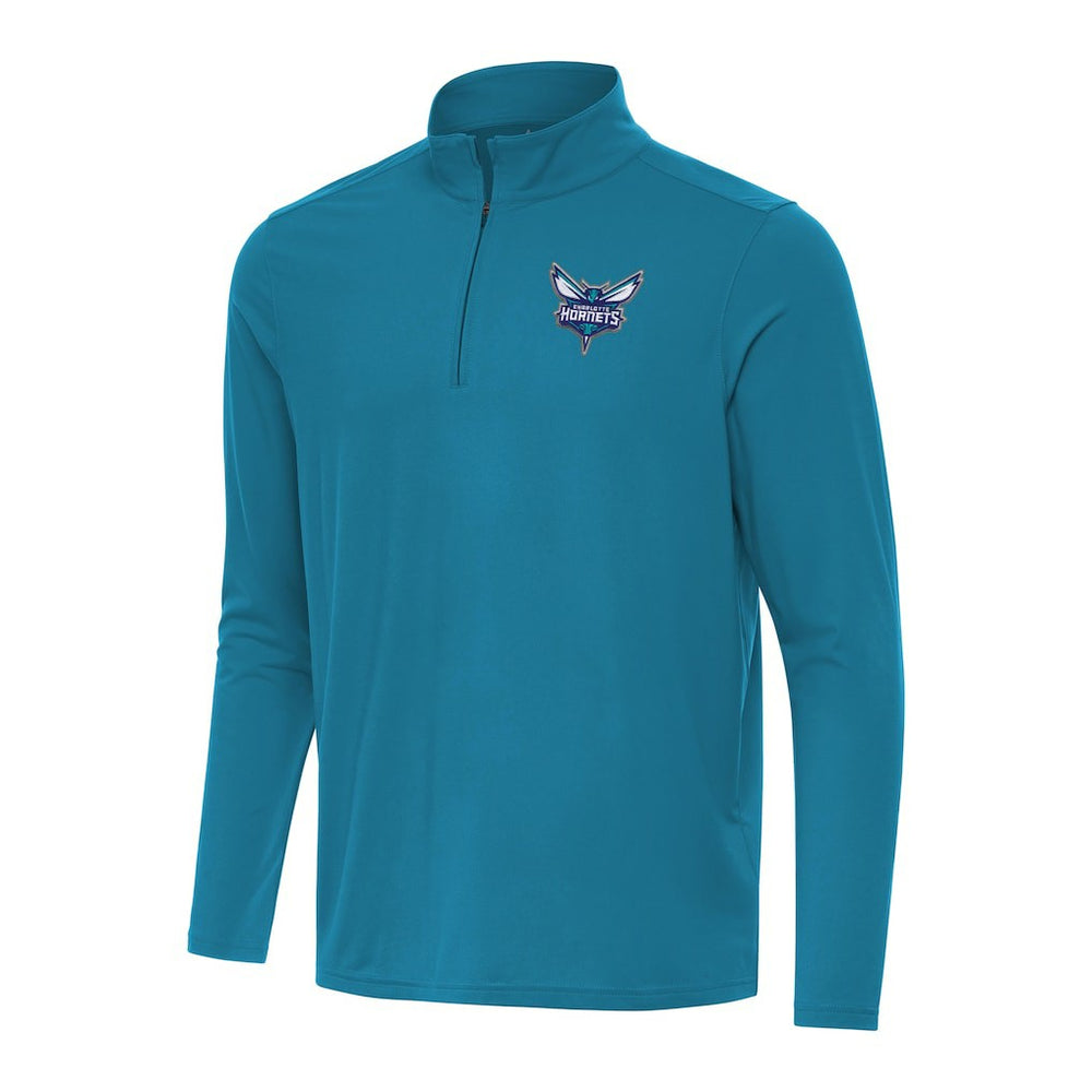 NBA - Charlotte Hornets Antigua Intent Quarter-Zip Top - Teal