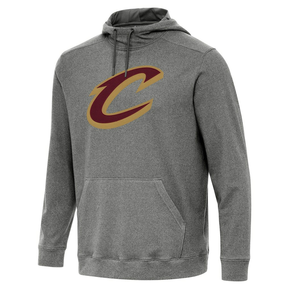 NBA - Cleveland Cavaliers Antigua Cloud Pullover Hoodie - Heather Black