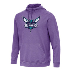 NBA - Charlotte Hornets Antigua Cloud Pullover Hoodie - Heather Purple
