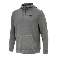 NBA - Charlotte Hornets Antigua Cloud Pullover Hoodie - Heather Black