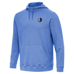 NBA - Dallas Mavericks Antigua Cloud Pullover Hoodie - Heather Blue