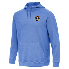 NBA - Denver Nuggets Antigua Cloud Pullover Hoodie - Heather Blue