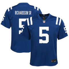 Anthony Richardson Sr. Indianapolis Colts Youth Game Jersey Royal - Nike