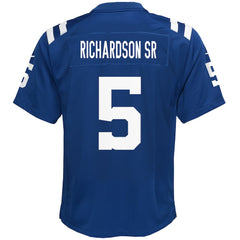 Anthony Richardson Sr. Indianapolis Colts Youth Game Jersey Royal - Nike