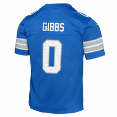 Jahmyr Gibbs Detroit Lions Youth Game Jersey Blue - Nike