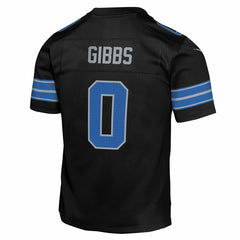 Jahmyr Gibbs Detroit Lions Youth Game Jersey Black - Nike