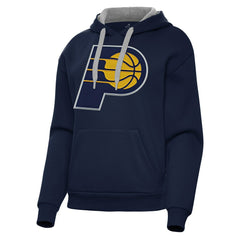NBA - Indiana Pacers Antigua Women's Victory Pullover Hoodie - Navy