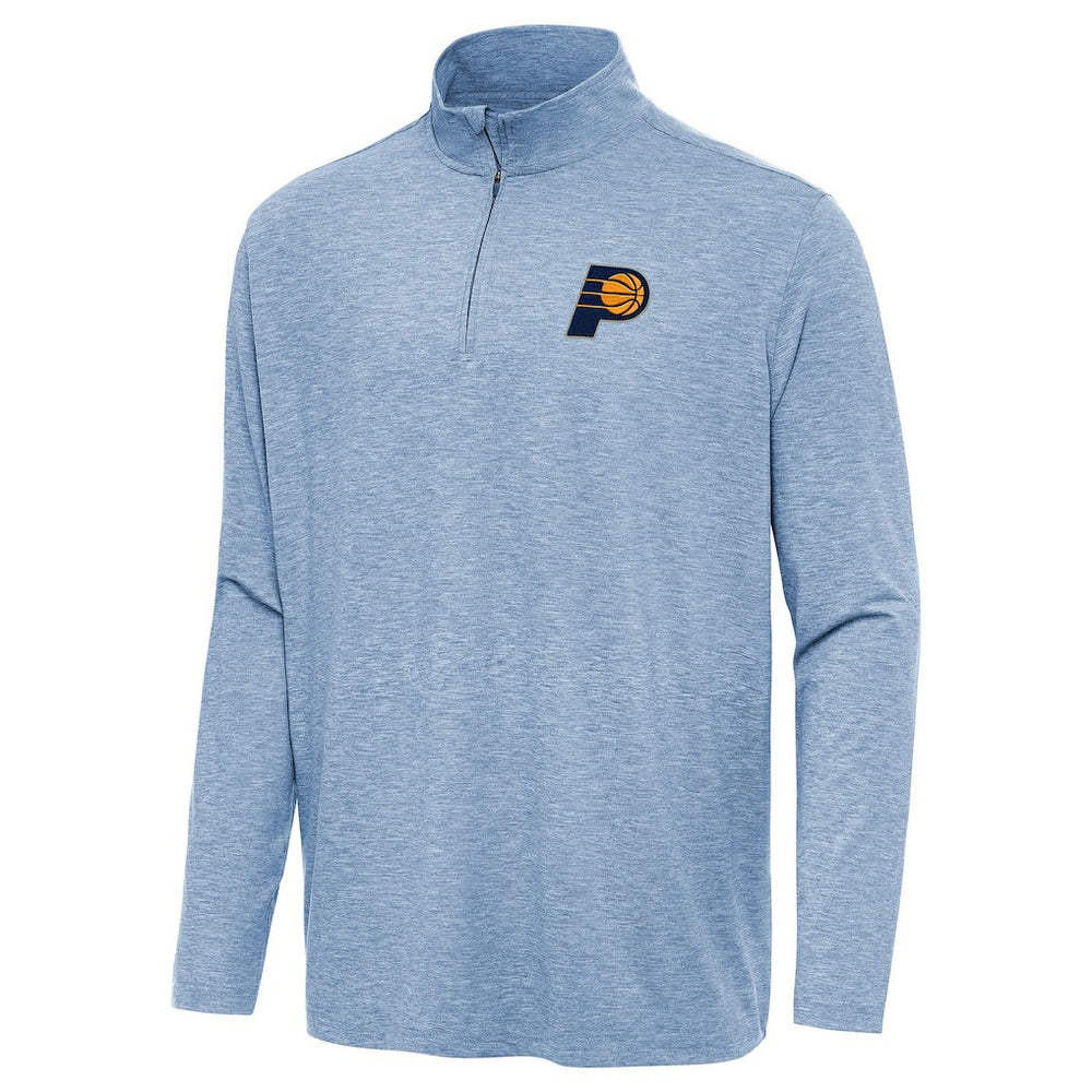 NBA - Indiana Pacers Antigua Hunk Quarter-Zip Top - Heather Aqua