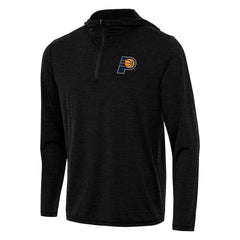 NBA - Indiana Pacers Antigua Tidy Quarter-Zip Hoodie - Heather Black