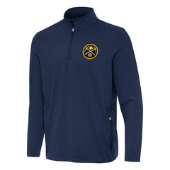 NBA - Denver Nuggets Antigua Perilous Quarter-Zip Sweatshirt - Navy