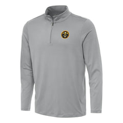 NBA - Denver Nuggets Antigua Reprocess Quarter-Zip Top - Gray