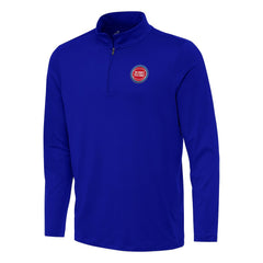 NBA - Detroit Pistons Antigua Reprocess Quarter-Zip Top - Blue