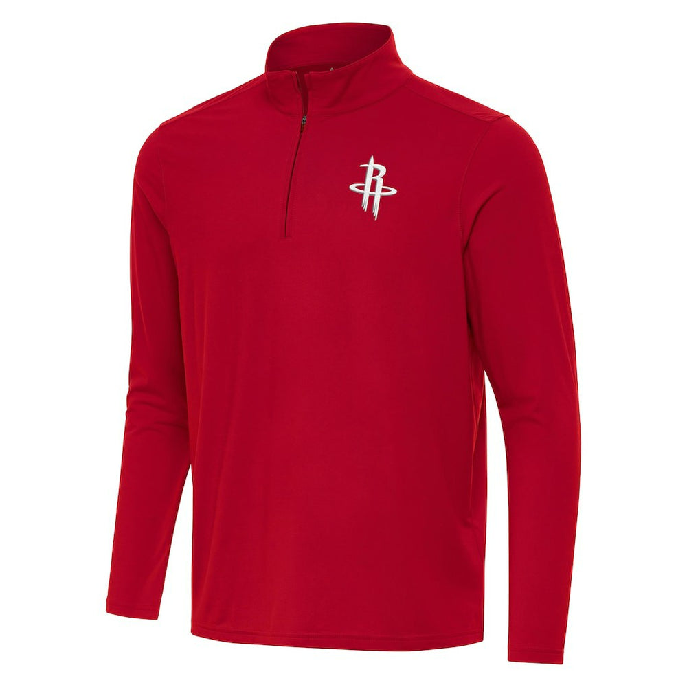 NBA - Houston Rockets Antigua Intent Quarter-Zip Top - Red