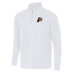 NBA - Indiana Pacers Antigua Intent Quarter-Zip Top - White