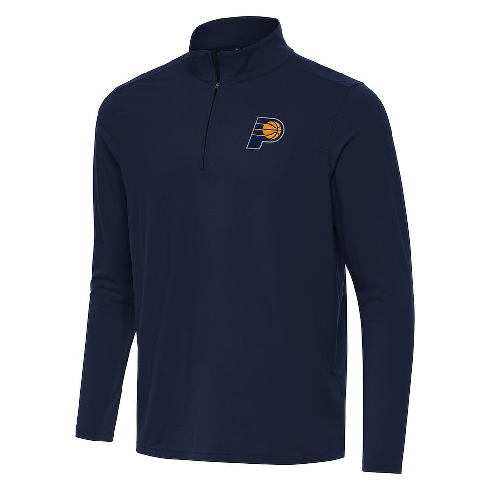 NBA - Indiana Pacers Antigua Intent Quarter-Zip Top - Navy
