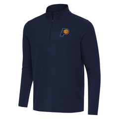 NBA - Indiana Pacers Antigua Intent Quarter-Zip Top - Navy
