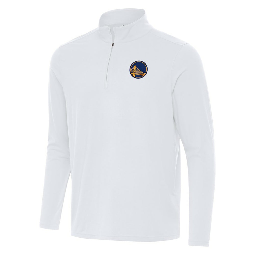 NBA - Golden State Warriors Antigua Intent Quarter-Zip Top - White