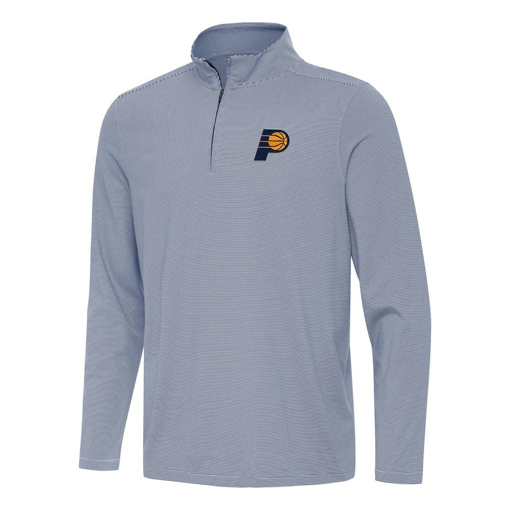 NBA - Indiana Pacers Antigua Twine Quarter-Zip Top - Navy
