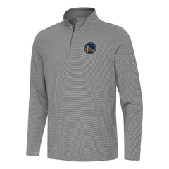 NBA - Golden State Warriors Antigua Twine Quarter-Zip Top - Black