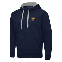 NBA - Indiana Pacers Antigua Big & Tall Victory Full-Zip Hoodie Jacket - Navy
