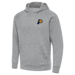 NBA - Indiana Pacers Antigua Big & Tall Victory Raglan Pullover Hoodie - Heather Gray