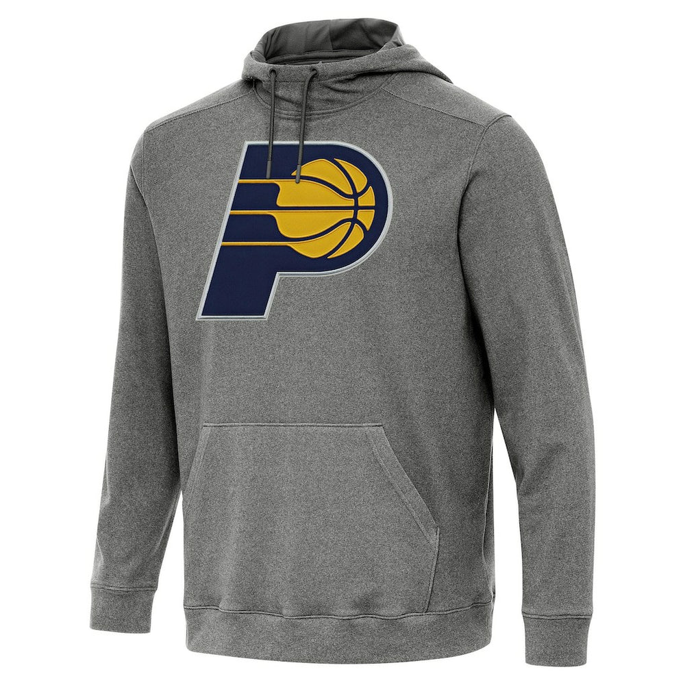 NBA - Indiana Pacers Antigua Cloud Pullover Hoodie - Heather Black