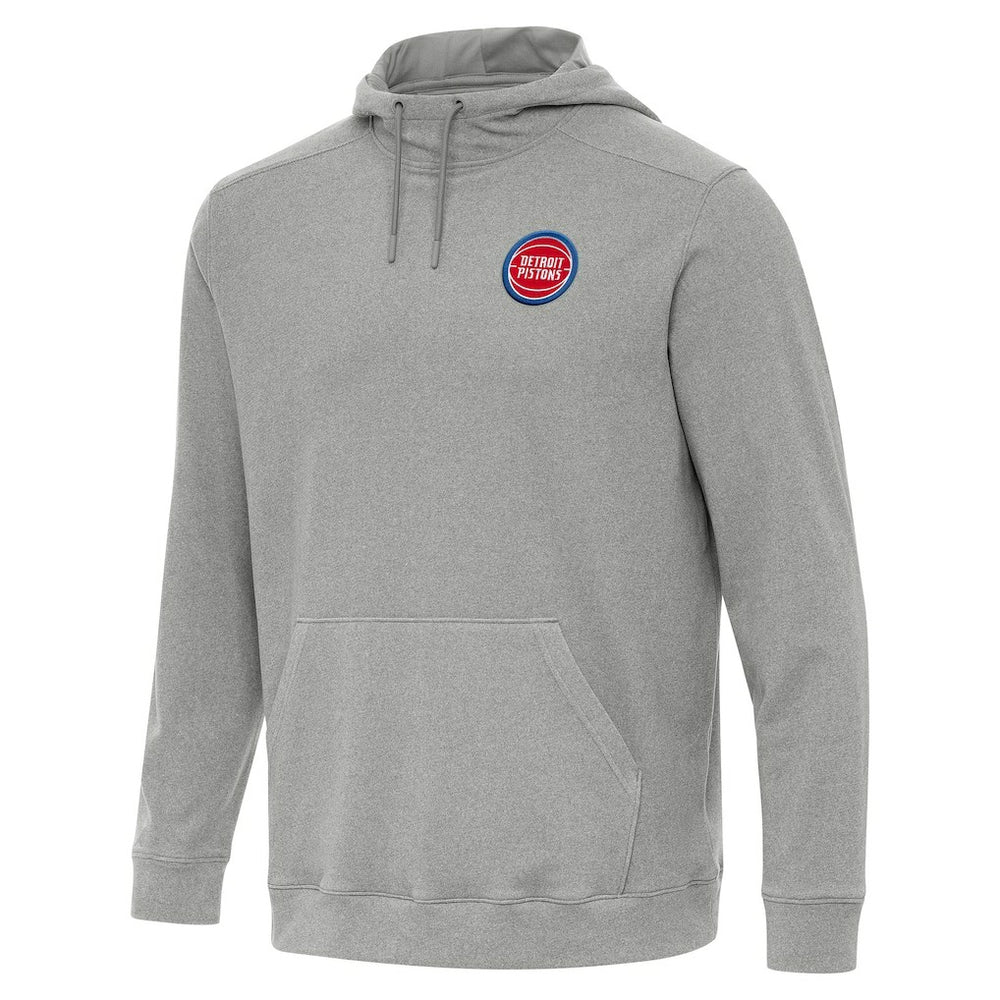 NBA - Detroit Pistons Antigua Cloud Pullover Hoodie - Heather Gray