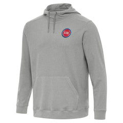 NBA - Detroit Pistons Antigua Cloud Pullover Hoodie - Heather Gray