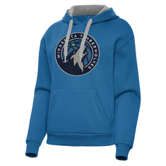 NBA - Minnesota Timberwolves Antigua Women's Victory Pullover Hoodie - Blue