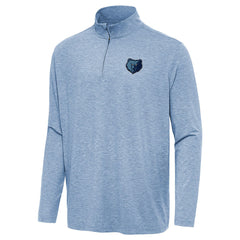 NBA - Memphis Grizzlies Antigua Hunk Quarter-Zip Top - Heather Aqua