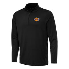 NBA - Los Angeles Lakers Antigua Reprocess Quarter-Zip Top - Black