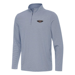 NBA - New Orleans Pelicans Antigua Twine Quarter-Zip Top - Navy