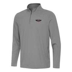 NBA - New Orleans Pelicans Antigua Twine Quarter-Zip Top - Black