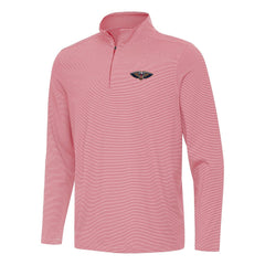 NBA - New Orleans Pelicans Antigua Twine Quarter-Zip Top - Red