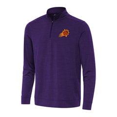 NBA - Phoenix Suns Antigua Bright Quarter-Zip Top - Heather Purple