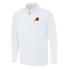 NBA - Phoenix Suns Antigua Reprocess Quarter-Zip Top - White