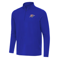 NBA - Oklahoma City Thunder Antigua Intent Quarter-Zip Top - Royal