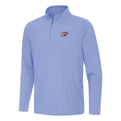 NBA - Oklahoma City Thunder Antigua Twine Quarter-Zip Top - Royal