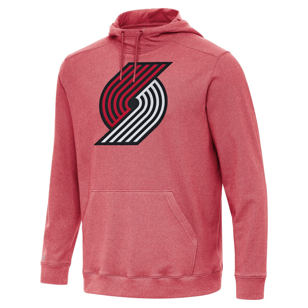 NBA - Portland Trail Blazers Antigua Cloud Pullover Hoodie - Heather Red