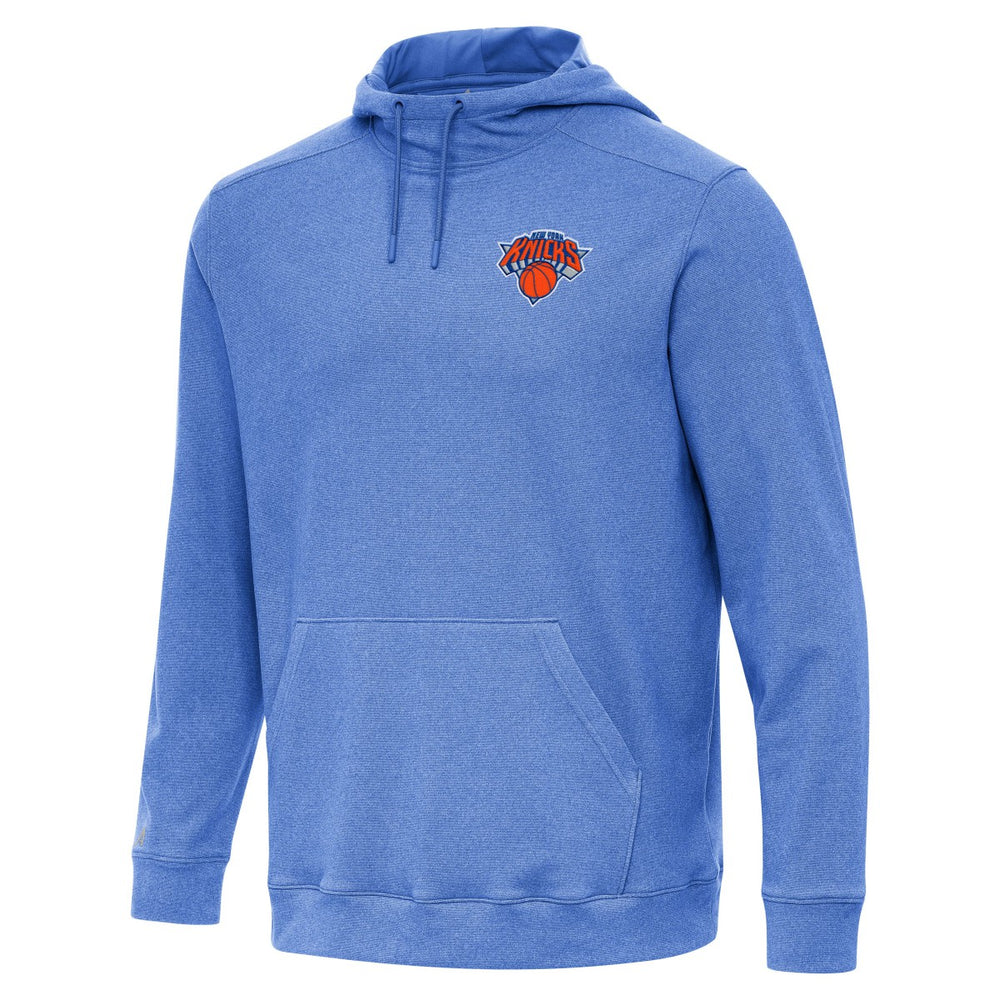 NBA - New York Knicks Antigua Cloud Pullover Hoodie - Heather Blue