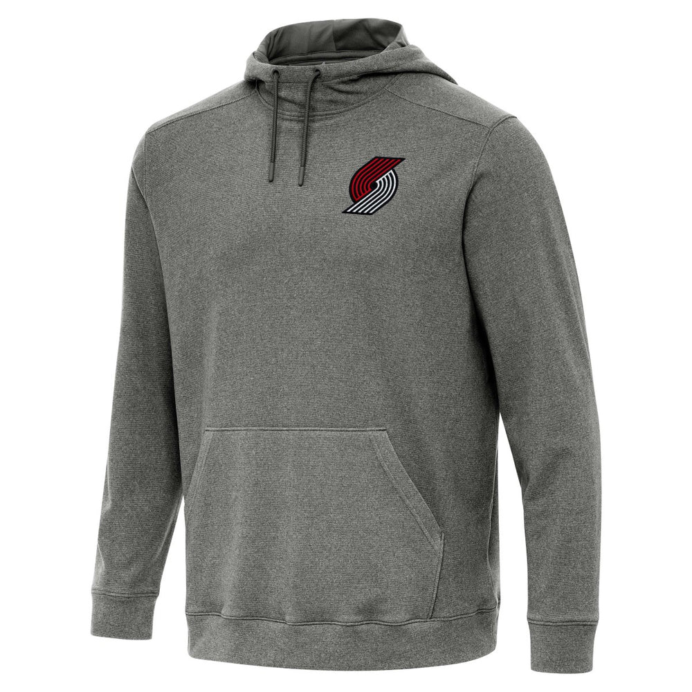 NBA - Portland Trail Blazers Antigua Cloud Pullover Hoodie - Heather Black