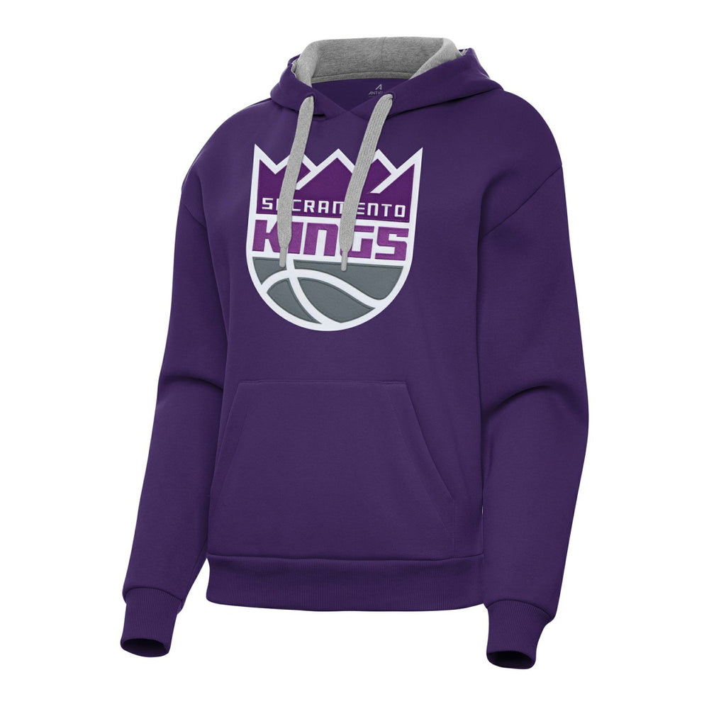 NBA - Sacramento Kings Antigua Women's Victory Pullover Hoodie - Purple