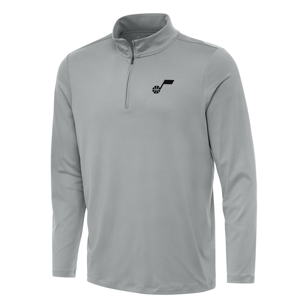 NBA - Utah Jazz Antigua Reprocess Quarter-Zip Top - Gray