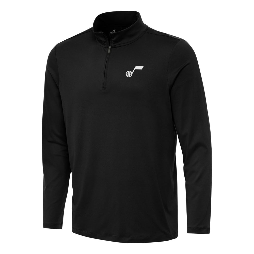 NBA - Utah Jazz Antigua Reprocess Quarter-Zip Top - Black