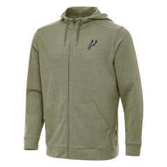 NBA - San Antonio Spurs Antigua Effortless Full-Zip Hoodie Jacket - Olive